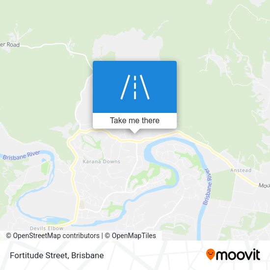 Fortitude Street map