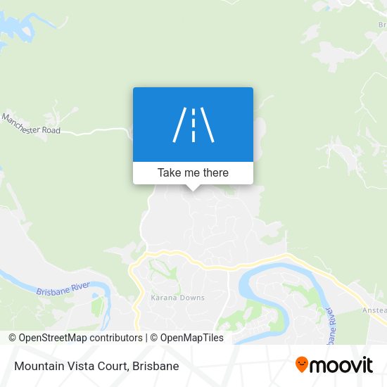 Mountain Vista Court map
