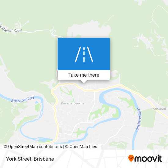 York Street map