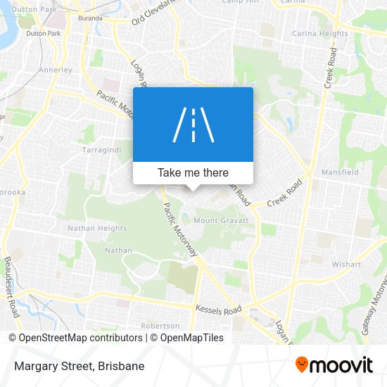 Margary Street map