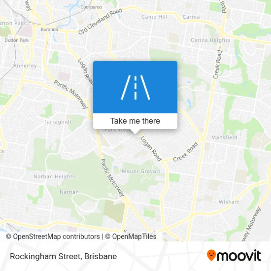 Mapa Rockingham Street