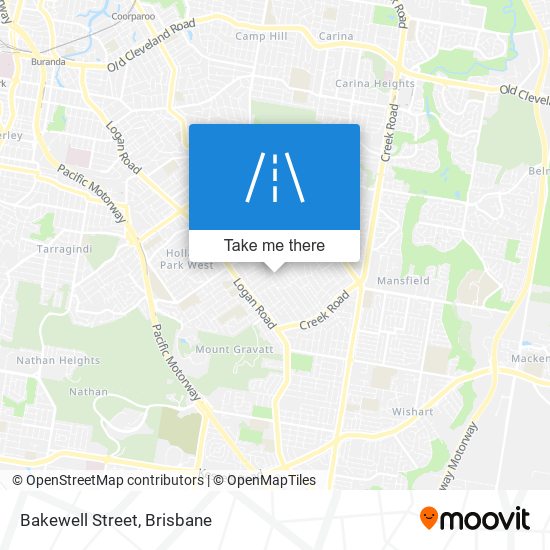 Mapa Bakewell Street