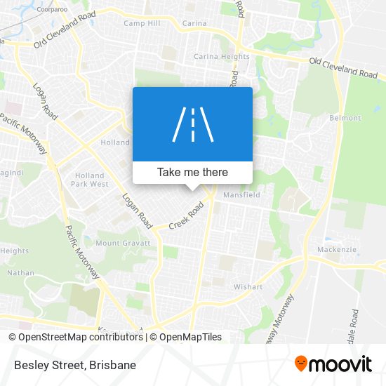 Besley Street map