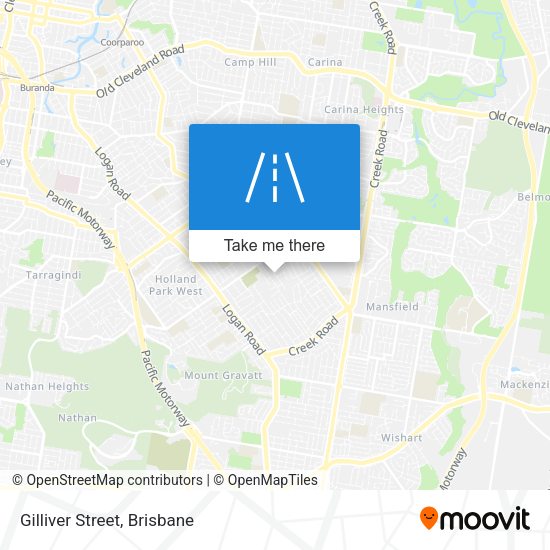 Gilliver Street map