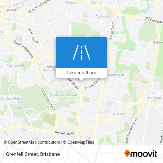 Grenfell Street map