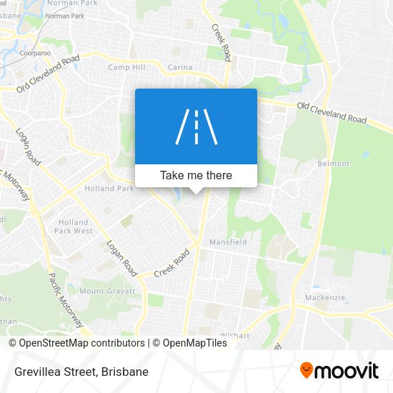 Grevillea Street map