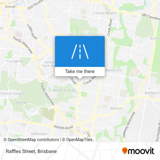 Raffles Street map