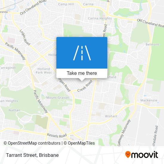 Tarrant Street map