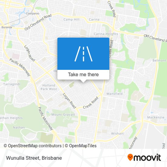 Wunulla Street map