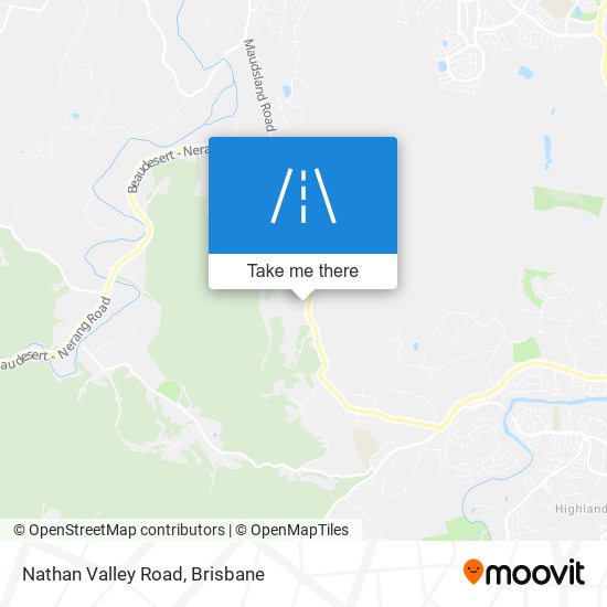 Nathan Valley Road map