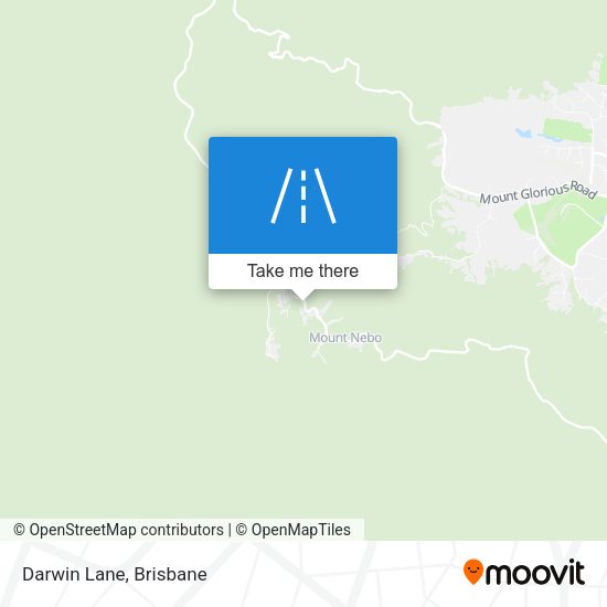 Darwin Lane map