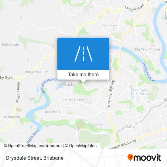 Drysdale Street map
