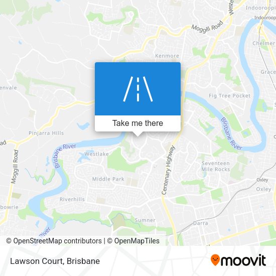 Lawson Court map