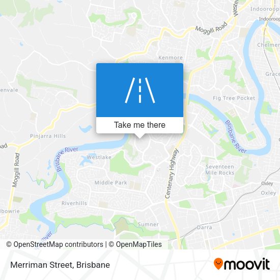 Merriman Street map
