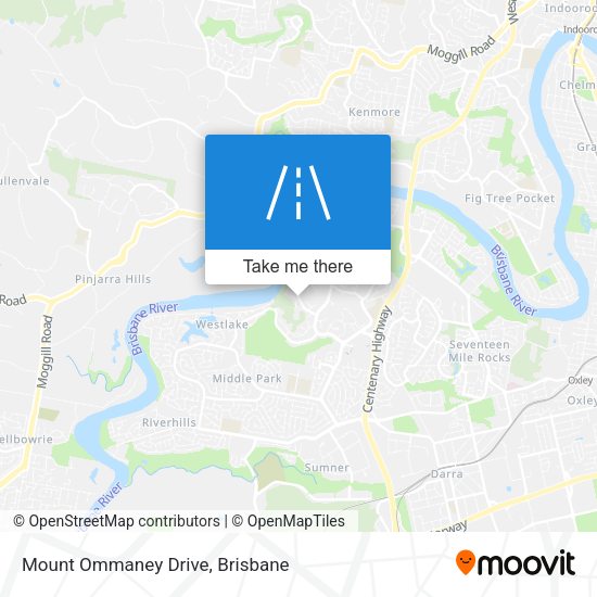 Mount Ommaney Drive map