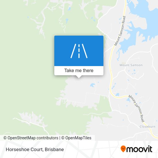Horseshoe Court map