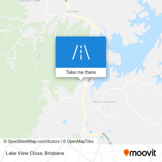 Lake View Close map