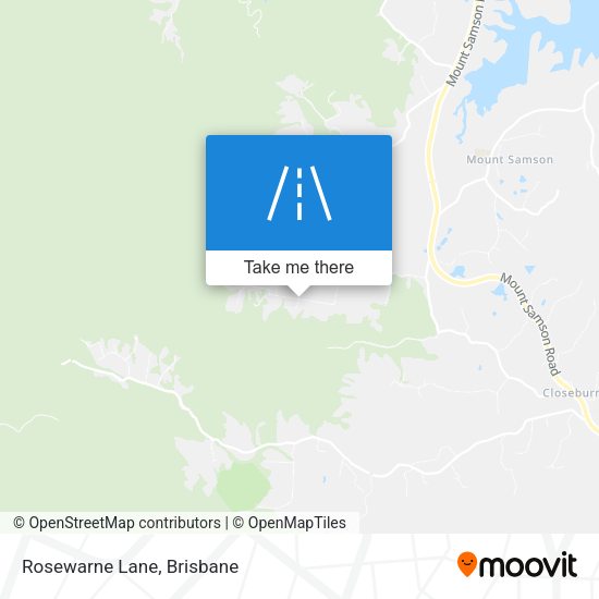 Rosewarne Lane map