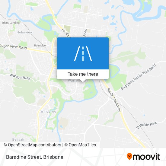 Baradine Street map