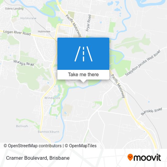 Cramer Boulevard map