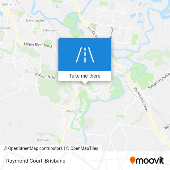 Raymond Court map