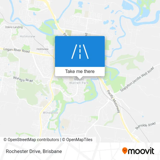 Mapa Rochester Drive