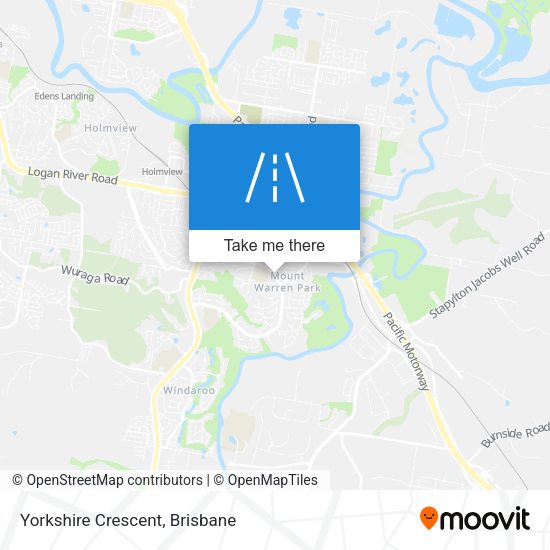 Yorkshire Crescent map