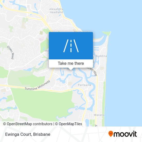 Ewinga Court map