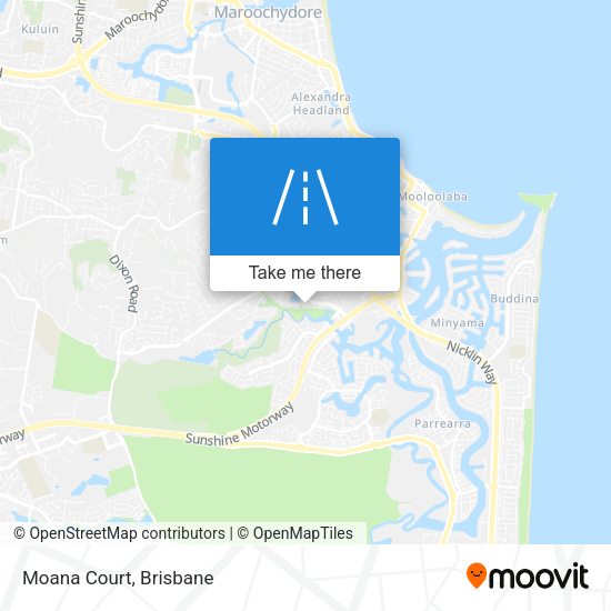 Moana Court map
