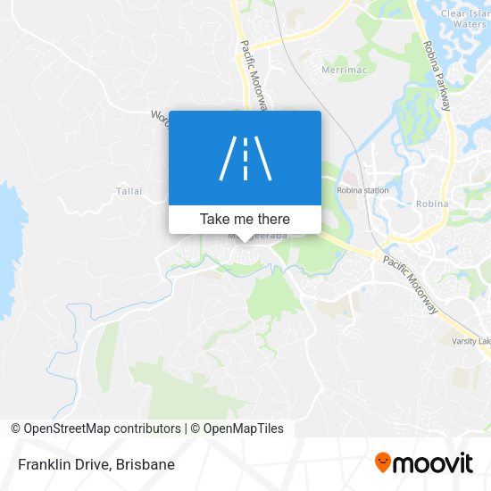 Franklin Drive map