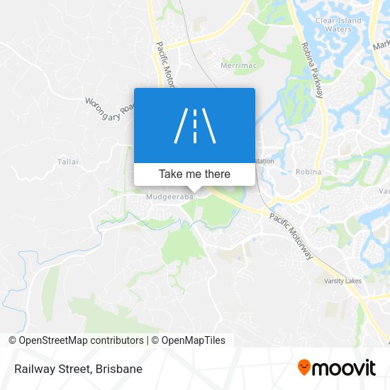 Railway Street map