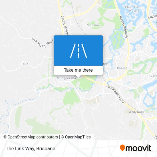 The Link Way map