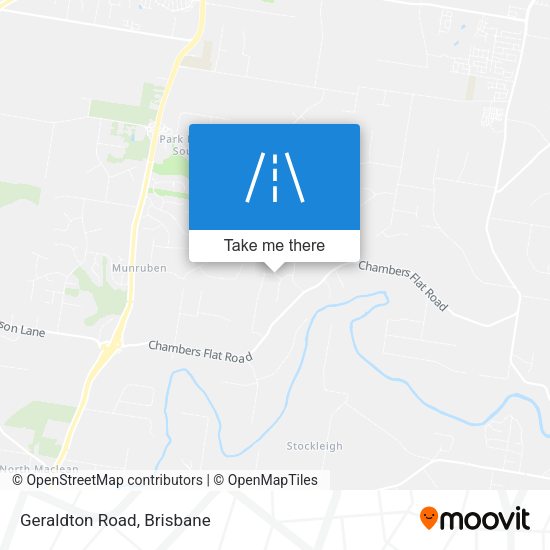 Geraldton Road map