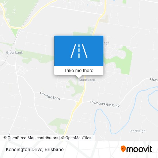 Kensington Drive map