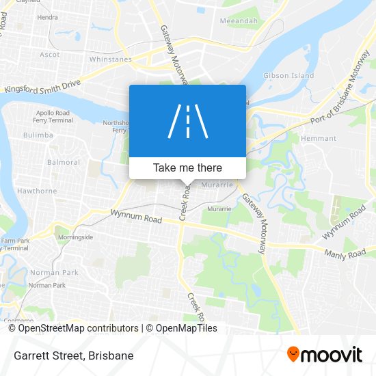 Garrett Street map