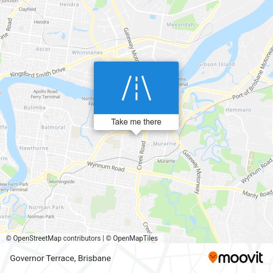Governor Terrace map