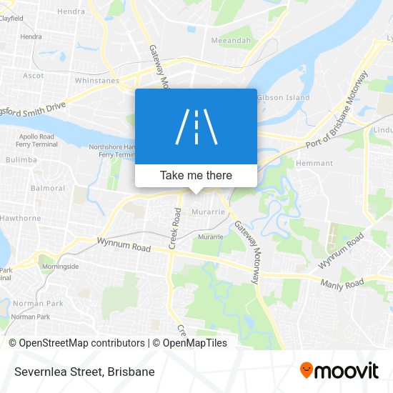 Severnlea Street map