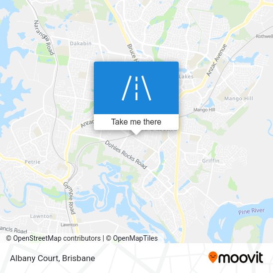 Albany Court map