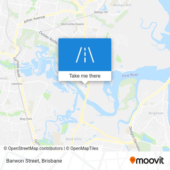 Barwon Street map