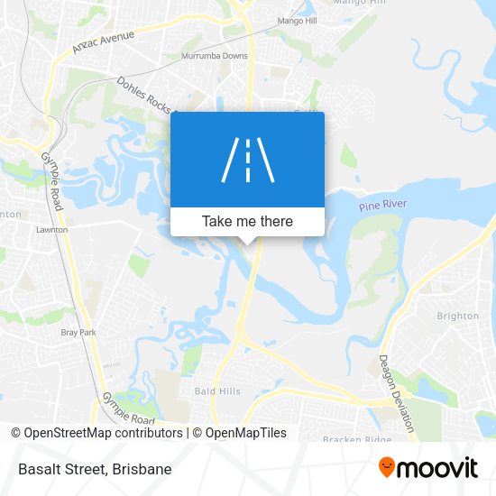 Basalt Street map