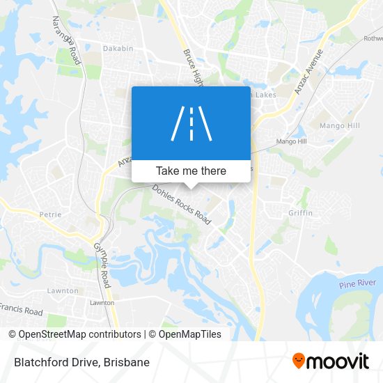Blatchford Drive map