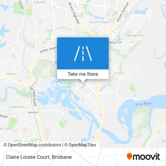 Claire Louise Court map