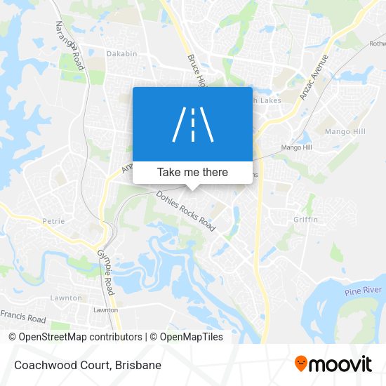 Coachwood Court map