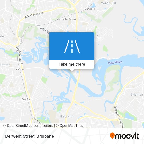 Derwent Street map