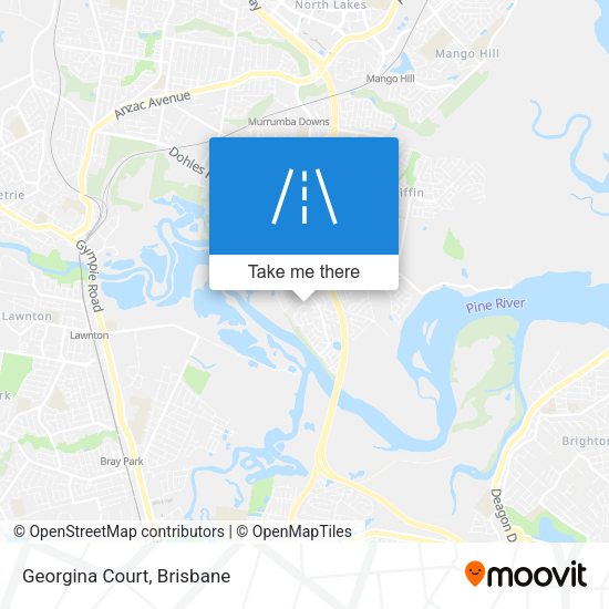 Georgina Court map