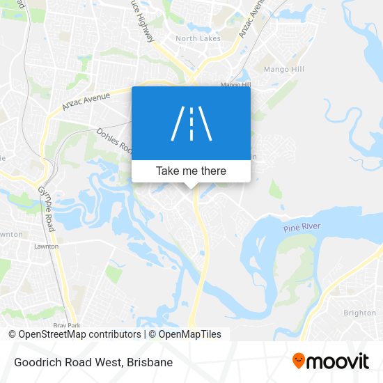 Goodrich Road West map