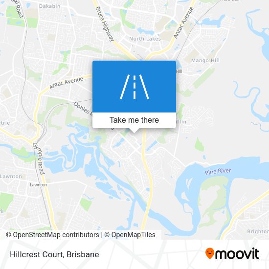 Hillcrest Court map