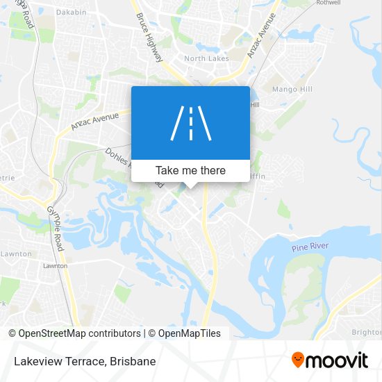 Lakeview Terrace map