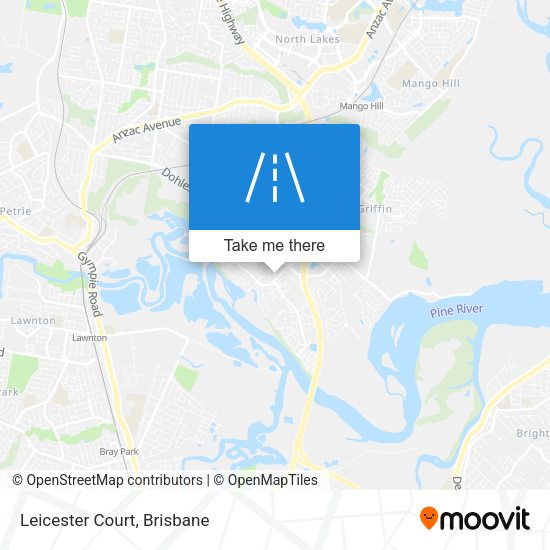 Leicester Court map