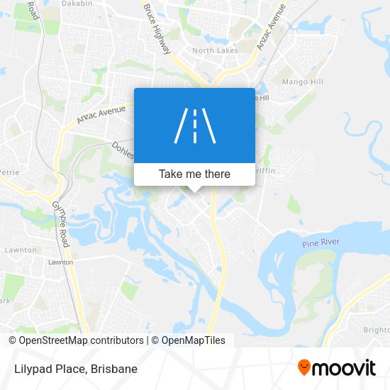 Lilypad Place map